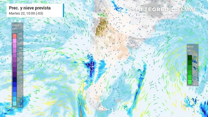 Alerta naranja en la Patagonia y se confirma la llegada de nuevas tormentas al centro de Argentina: ¿qué zonas afectará?