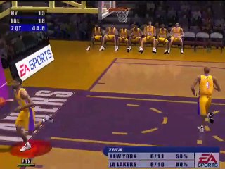 NBA Live 2001 online multiplayer - ps2