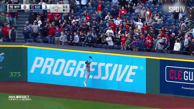 스포츠중계 빠른티비 [MLB] 뉴욕 양키스 vs 클리블랜드 하이라이트 2025.04.22 (화) 0710