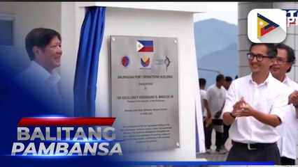 PBBM leads inauguration of Balingoan Port