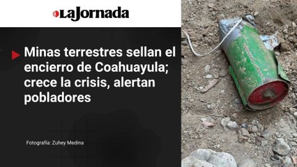 Minas terrestres sellan el encierro de Coahuayula mientras crece la crisis, alertan pobladores