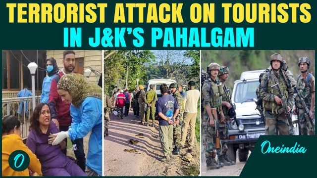 J&K Pahalgam Terror Attack BREAKING: Multiple Tourist Casualties as Shocking Attack Stuns J&K