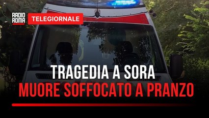 Al pranzo di Pasqua muore soffocato a tavola a Sora