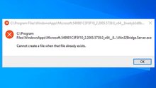 Solved - Win32Bridge.Server.exe Error Message on Windows 11 / 10