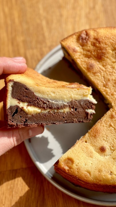 Fondant Marbré aux 2 Chocolats | Recette Facile et Ultra Gourmande Fondant Chocolat Noir & Blanc