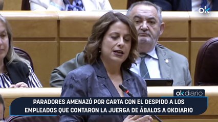 Paradores amenazó por carta con el despido a los empleados que contaron la juerga de Ábalos a OKDIARIO
