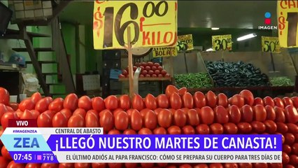 Así el precio del jitomate en la Central de Abasto de la CDMX