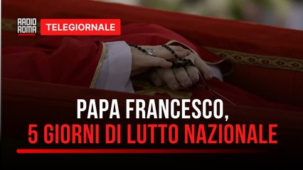 Telegiornale Roma e Regione Lazio – Edizione delle 21:00 di Martedì 22 Aprile 2025
