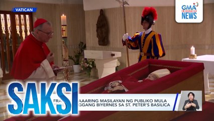 Saksi: (Part 1) Pamamaalam kay Pope Francis; Pulis na puwersahang pumasok umano sa isang bahay; Massacre sa panaderya