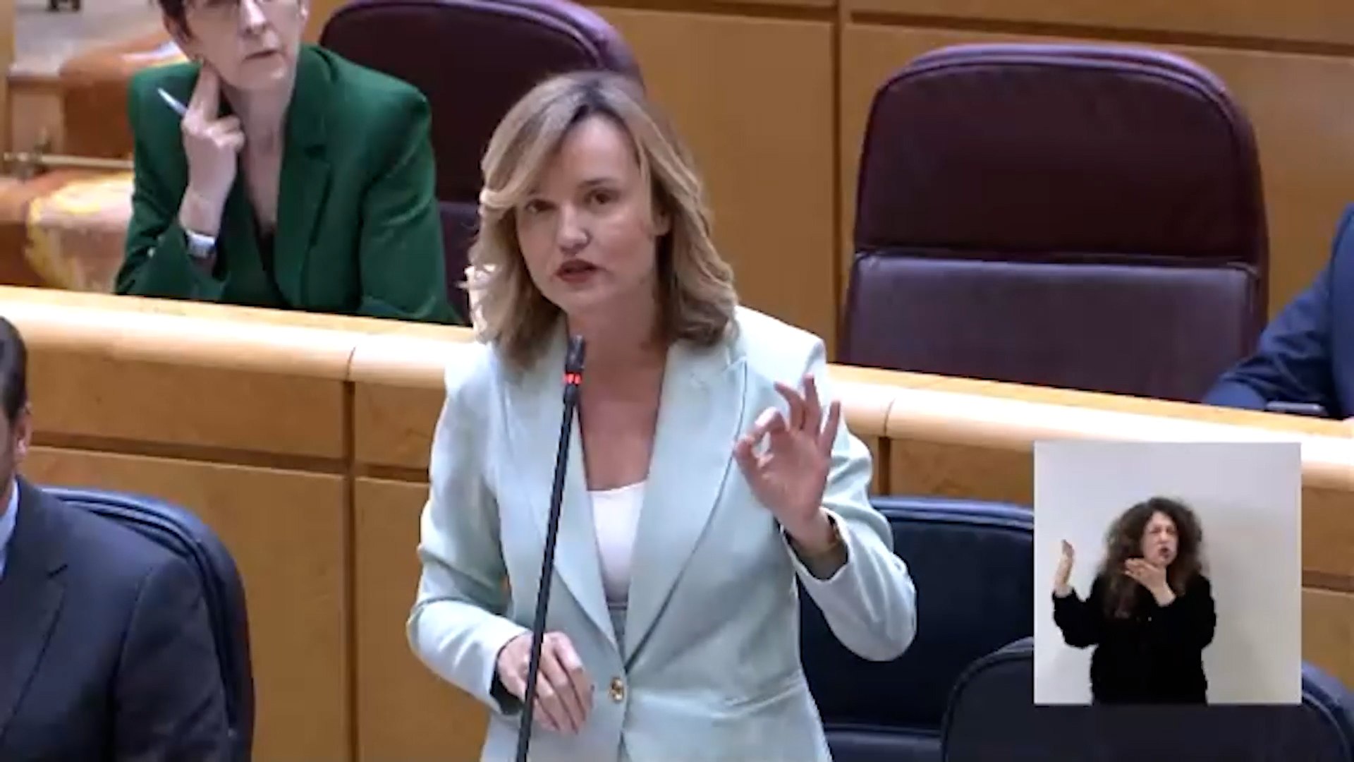 Pilar Alegría revela que Pablo Casado fue el único del PP que le apoyó ante los insultos