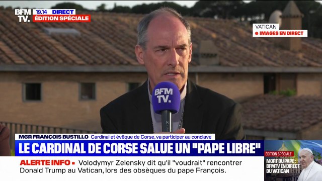 Mort du pape François: pour le cardinal de Corse, il était un pape libre