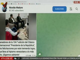 Jefe de Estado honra a los campeones del Clásico "Presidente de la República" en su edición 104°