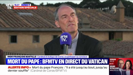 Pour l'évêque de Corse, pour devenir pape "la principale qualité c'est l'abnégation"