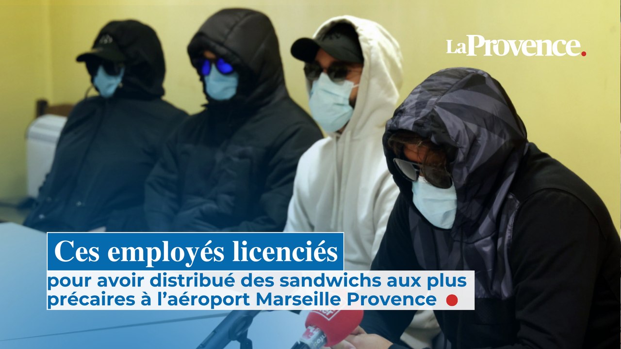 Ces salariés licenciés pour avoir distribué des sandwichs aux plus précaires à l'aéroport Marseille Provence