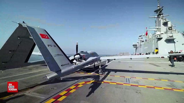 Bayraktar TB3'ün TCG Anadolu testleri sürüyor