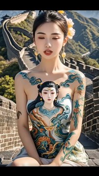 Art of body | Full body art | amazing art body