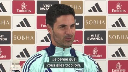 Arsenal - Arteta ne cherche pas à faire souffrir Tottenham : "Vous allez trop loin"