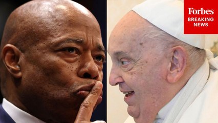 Eric Adams Fires Back At Reporter Asking If Focus On Migrant Crime Betrays Pope Francis's Example