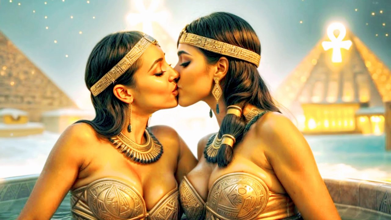 Kissing Queens | Glamorous Gladiator