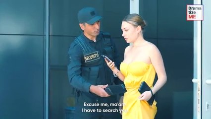 Guard Asks Girl To Remove Her Dress  _ _DramatizeMe(360P)