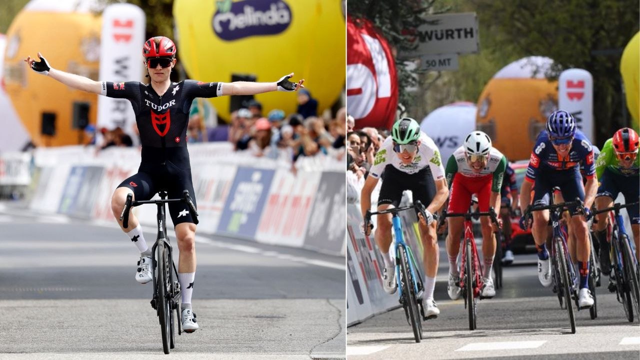 Cyclisme - Tour des Alpes - Michael Storer fait coup double sur la 2e étape... Seixas et Bardet sur le podium