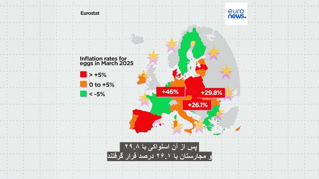 قیمت تخم‌مرغ در اتحادیه اروپا همچنان رو به افزایش است؛ کدام کشور بیشترین هزینه را می‌پردازد؟