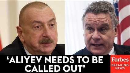 Chris Smith Slams Azerbaijan President For Cooperation Deal With Iran, Claims He Gets A 'Free Pass'