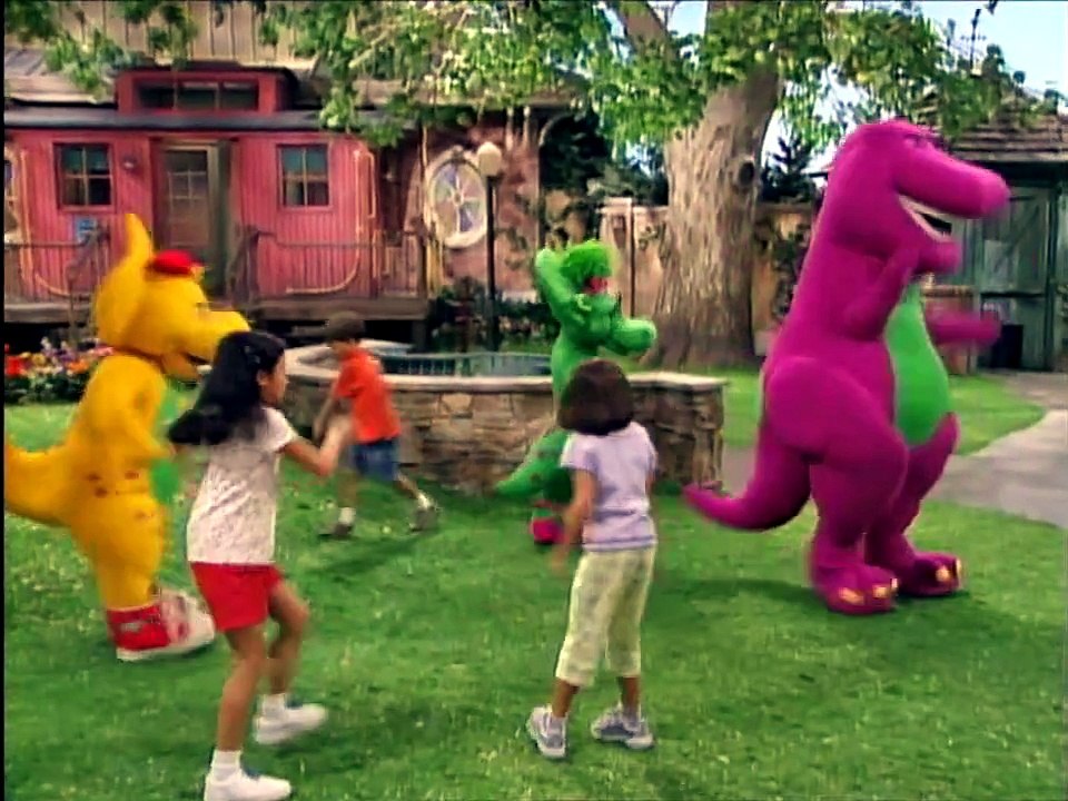 PBS Kids Barney And Friends Looby Loo...mp4
