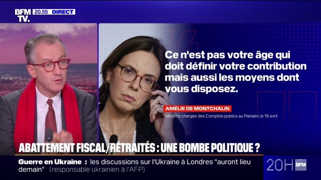 LE CHOIX DE CHRISTOPHE - Suppression de l'abattement fiscal des retraités: une bombe politique ?