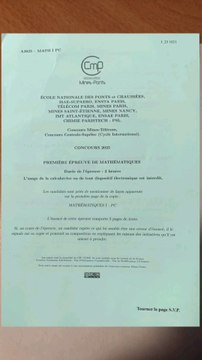 Correction Sujet Mines Maths 1 filière PC/PSI 2025 - Question 1 à 5 - Polynômes Réciproques 🥝
