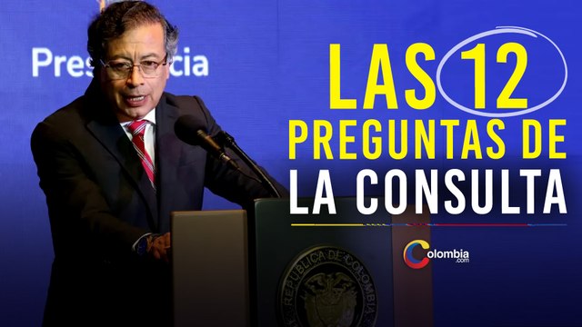 ¡Atención Colombia! Petro Lanza Consulta Popular Laboral: Las 12 Preguntas que Debes Conocer