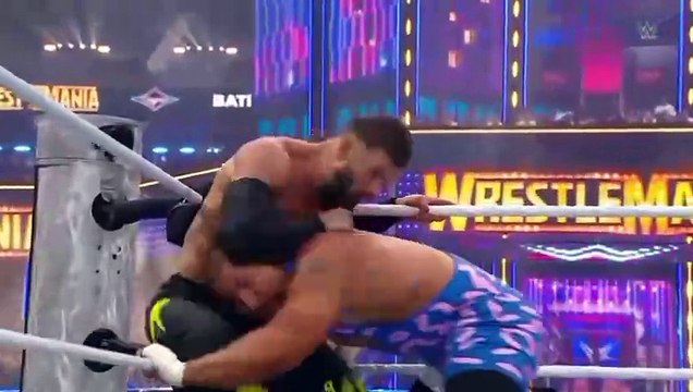 WWE WRESTLEMANIA 2025 FINN BALOR VS BRON BREAKKER VS DOMINIK MYSTERIO VS PENTA FULL MATCH