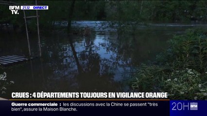 "Il n'y a plus grand chose à faire": en Dordogne, la vigilance orange maintenue ce mardi et mercredi face aux crues