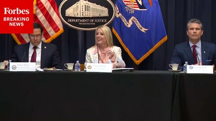 Bondi, Trump Cabinet Members Attend Meeting Of Task Force To Eliminate Anti-Christian Bias