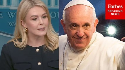 Karoline Leavitt Praises Late Pope Francis, Says Trump Will Attend Funeral In Rome