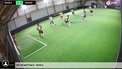 But de Mattias R - Team A