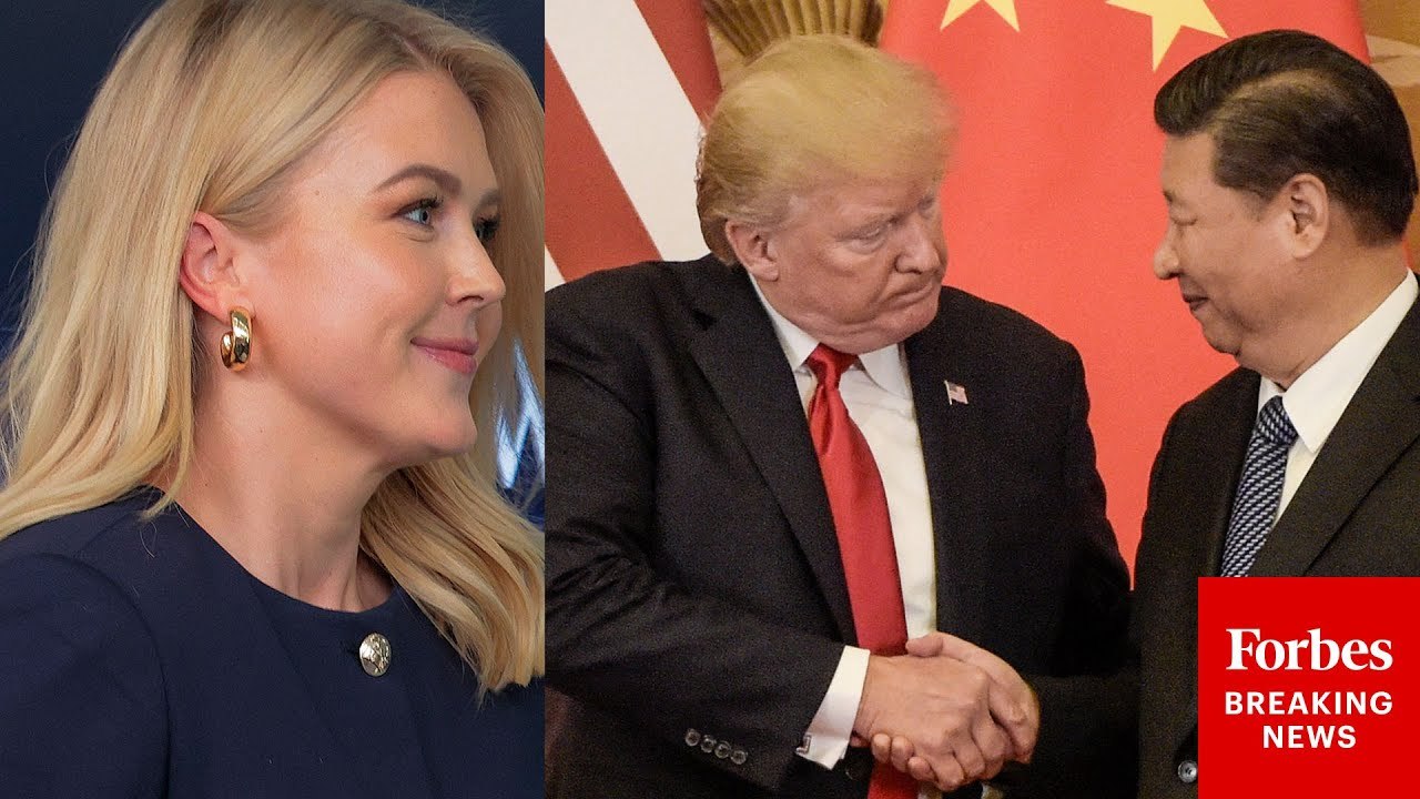 Karoline Leavitt Gives Optimistic Update On Trump's Attempt To Achieve U.S.-China Trade Deal