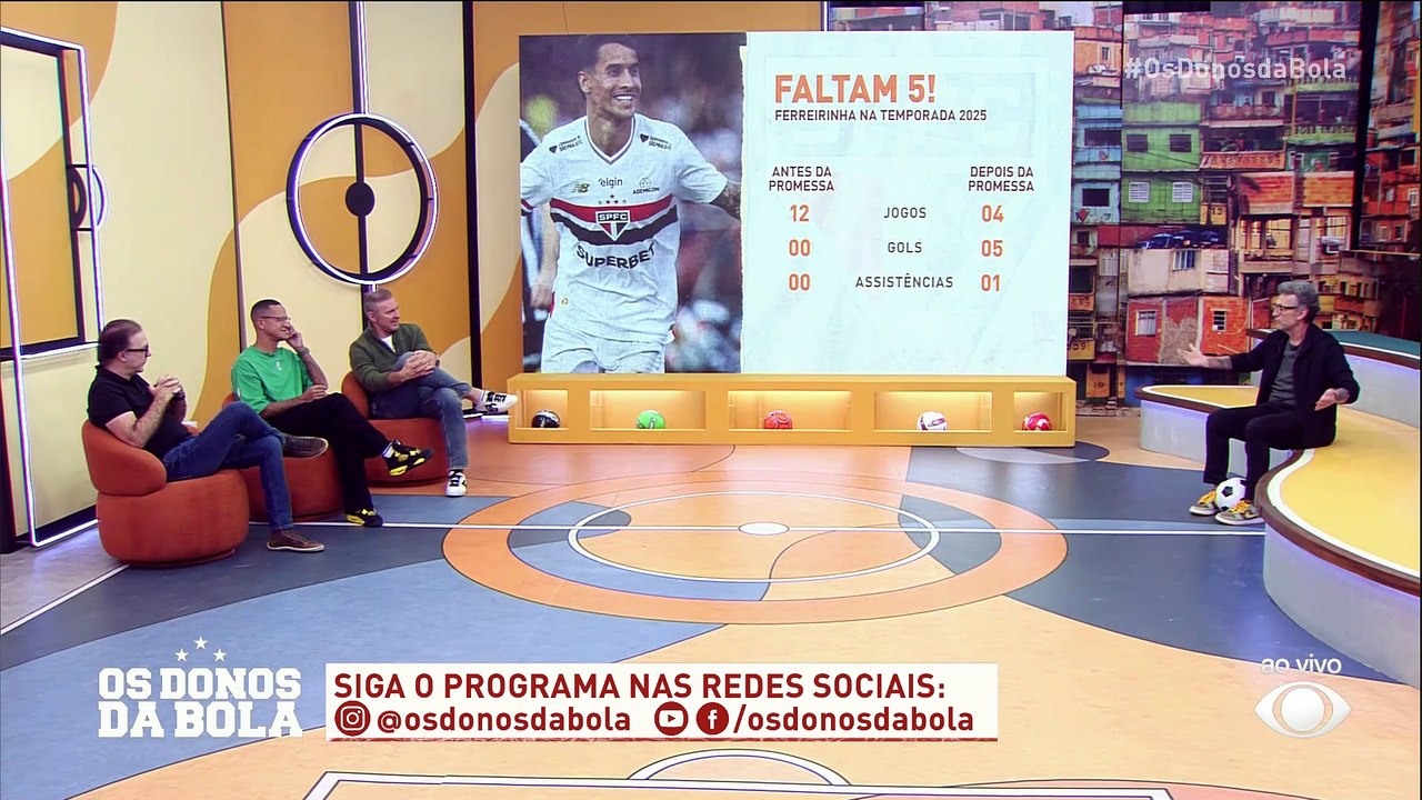 Neto fica indignado com Ferreirinha e analisa números do atacante antes e depois de ‘aposta da tanga’; VEJA!