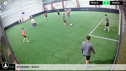 But de Beks - Team A