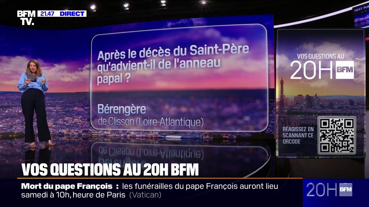 Mort du pape François: après le décès du Saint-Père qu'advient-il de l'anneau papal ? BFMTV répond à vos questions