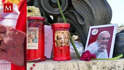 El Vaticano difundió las primeras imágenes del Papa Francisco en el féretro