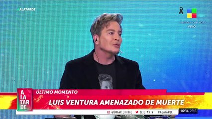 🚨 AMENAZARON DE MUERTE A LUIS VENTURA