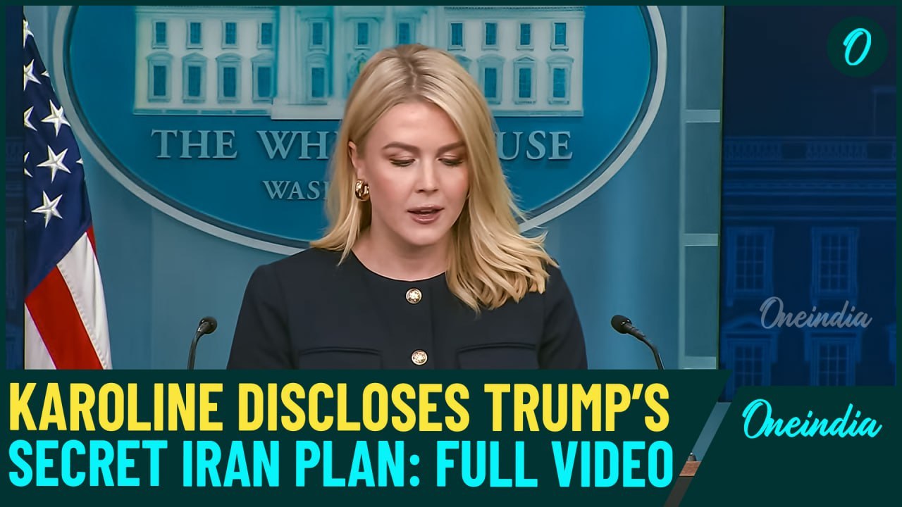 Karoline Leavitt STORMS OUT of the Briefing | Big Reveal on Trump’s Iran, Russia-Ukraine Plans| Full