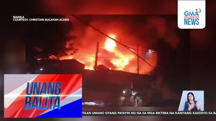 Aabot sa 200 bahay, natupok sa sunog sa Port Area | Unang Balita