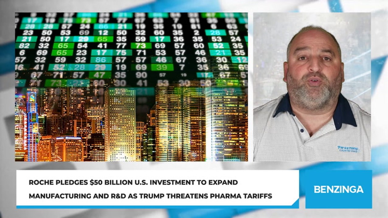 Roche Pledges $50 Billion U.S. Investment To Expand Manufacturing And R&D As Trump Threatens Pharma Tariffs