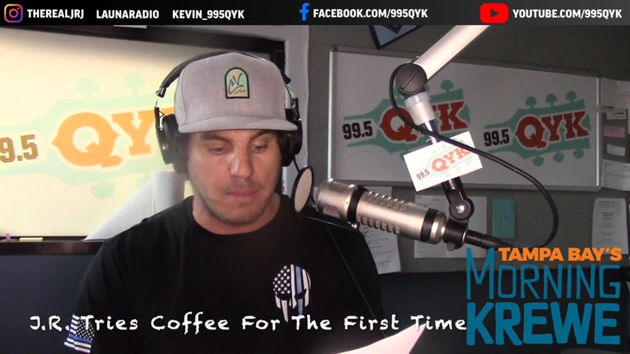 J.R. Tries Coffee For The First Time