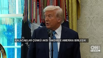 Son dakika haberi: ABD Başkanı Trump: Çin'e vergiler düşecek
