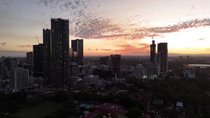 DJI Mini 4 Pro 4K: Dusk over Parramatta