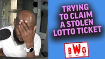 Black, White, Other: Man Tries To Redeem Lotto Ticket Where He Stole It!