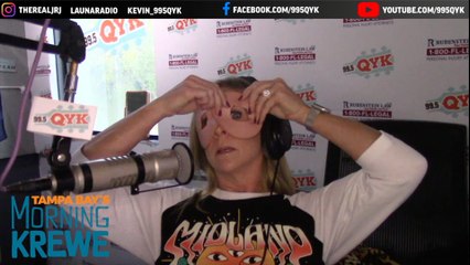 Launa Sings Wilson Phillips With Bologna On Her Face